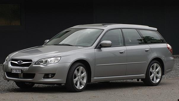 Subaru präsentiert neuen Legacy AWD. Für das Modelljahr 2008 wird Brilliant Silver durch Steel Silver ersetzt. Foto: Subaru